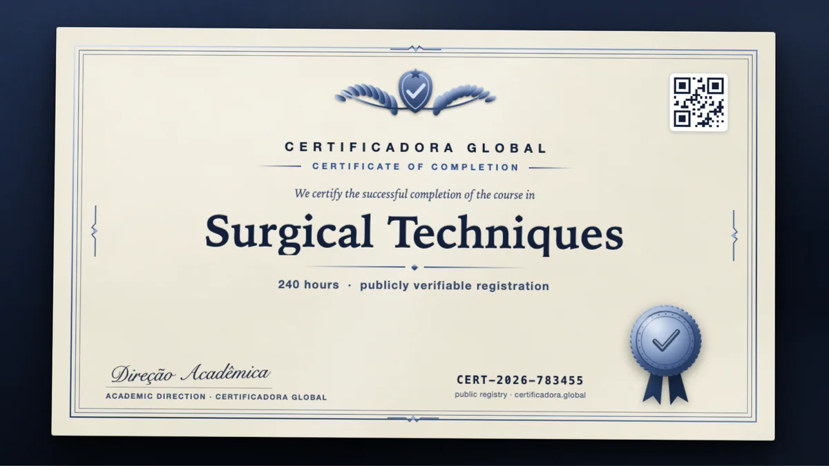 Cover of the Surgical Techniques course
