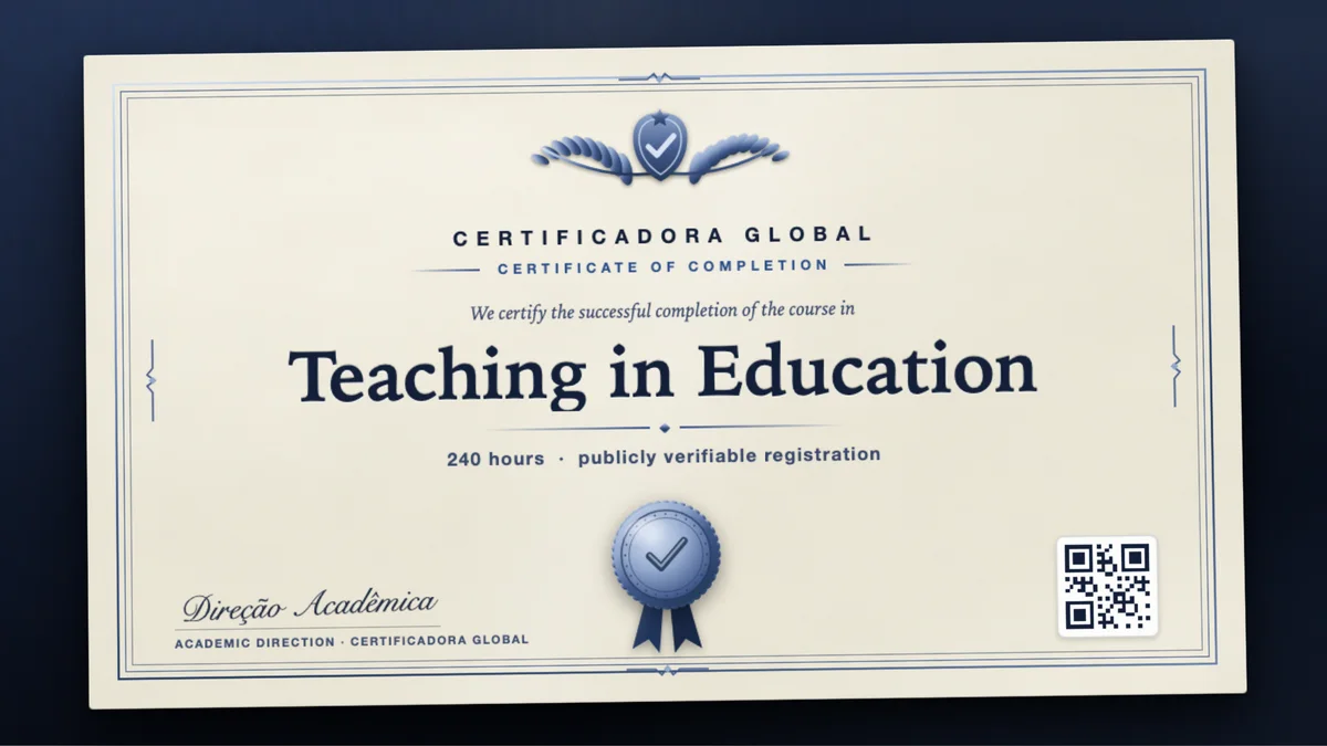 Cover of the Teaching in Education course