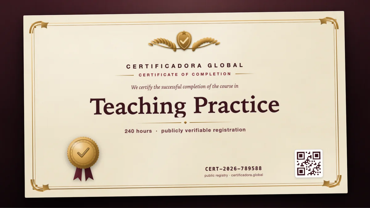Cover of the Teaching Practice course