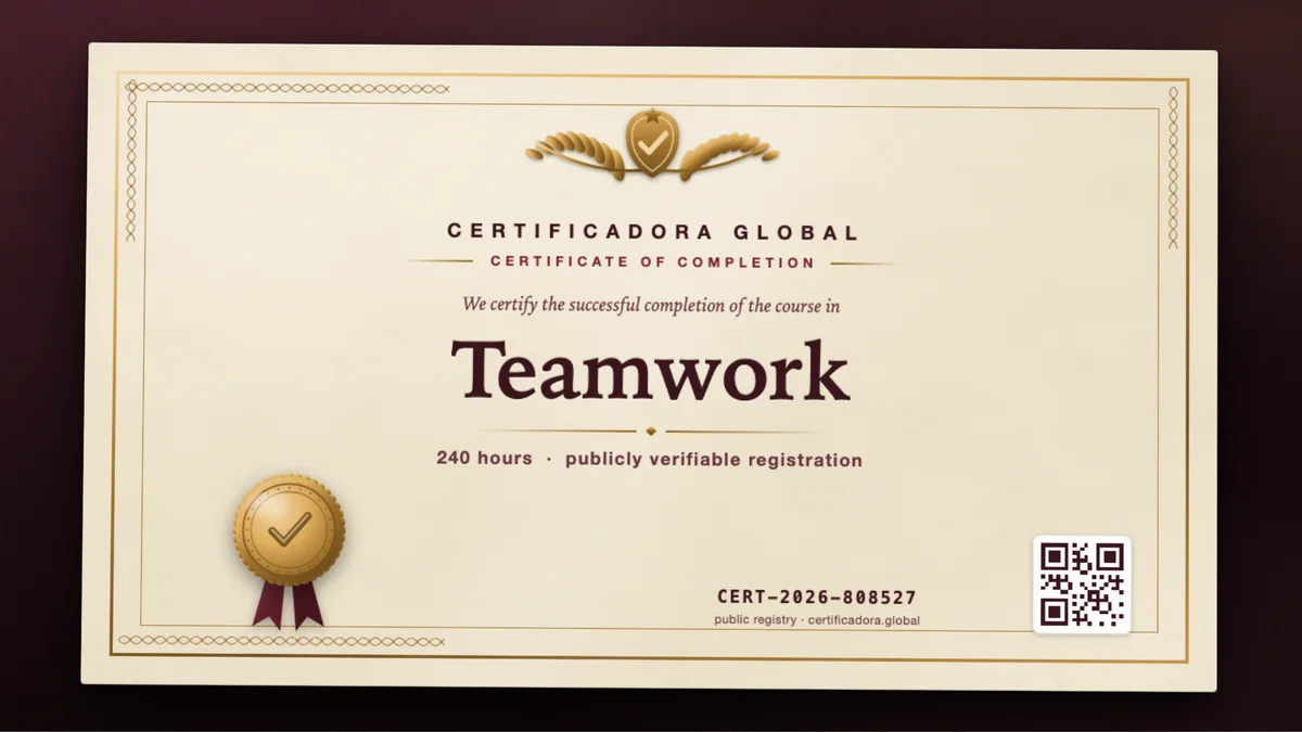 Cover of the Teamwork course