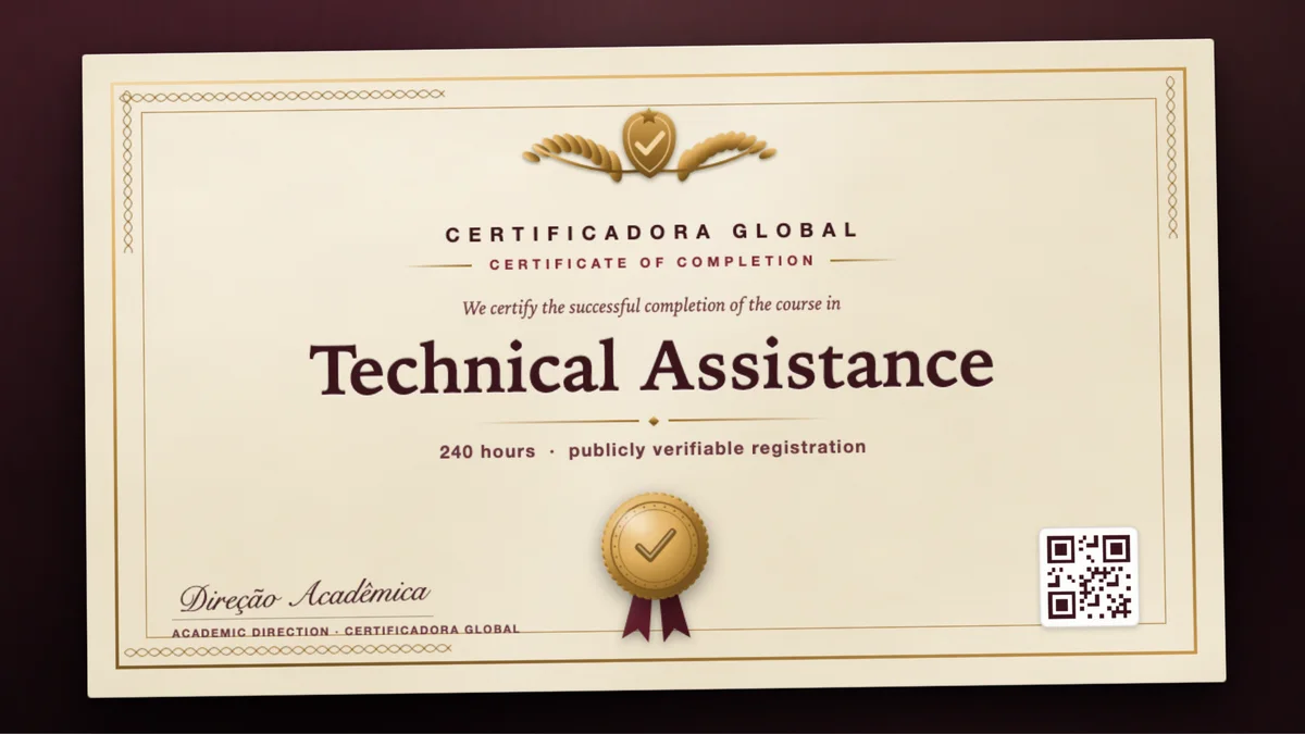 Cover of the Technical Assistance course
