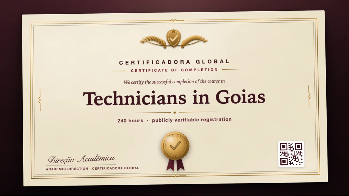 Cover of the Technicians in Goias course