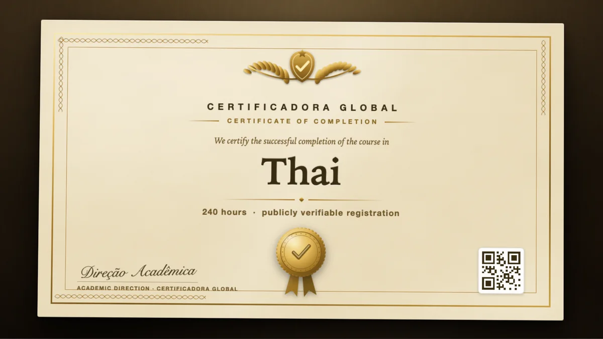 Cover of the Thai course