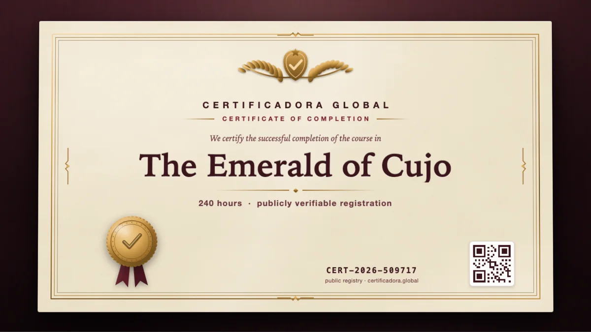Cover of the The Emerald of Cujo course