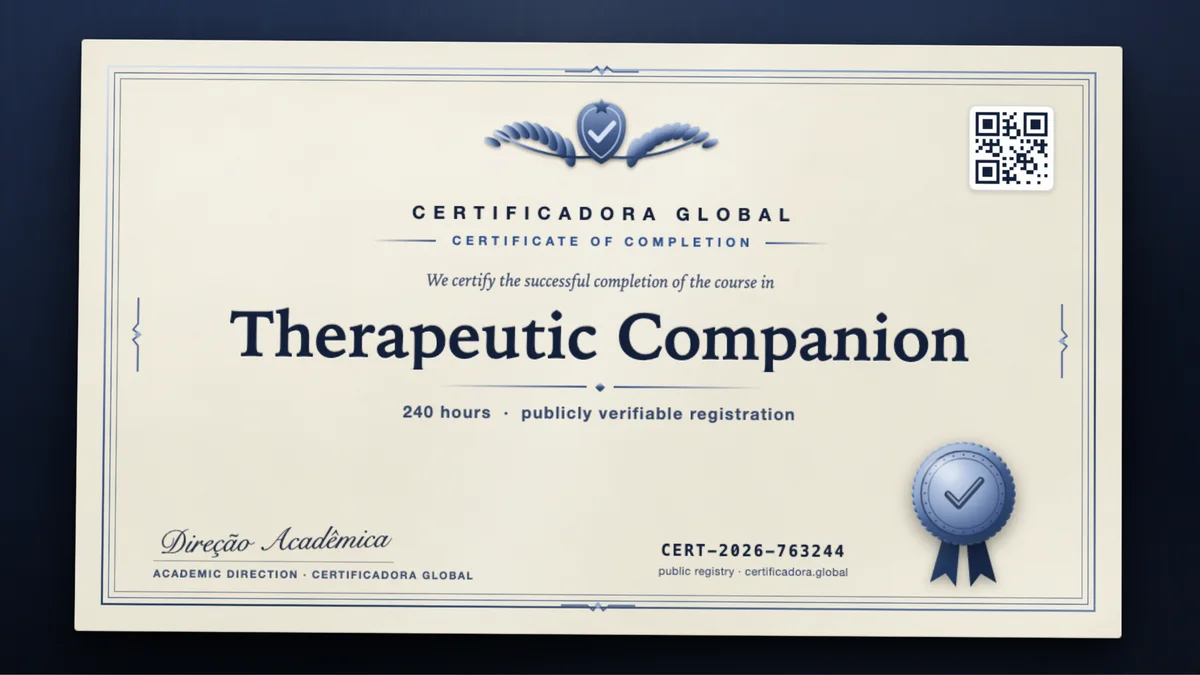 Cover of the Therapeutic Companion course