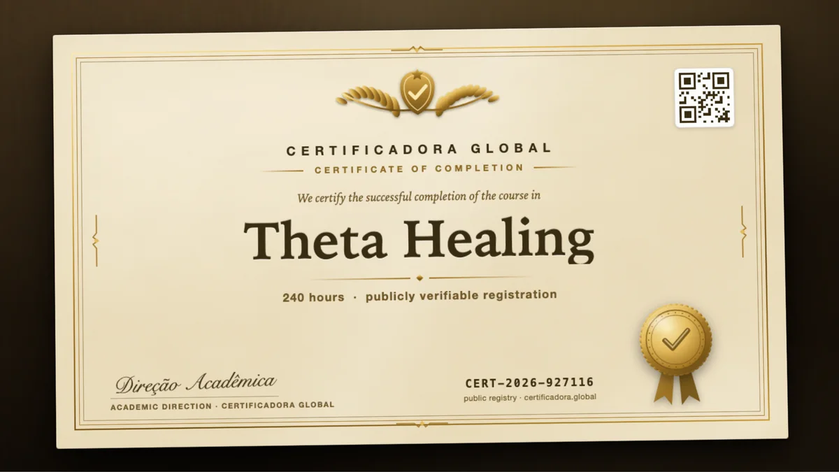 Cover of the Theta Healing course