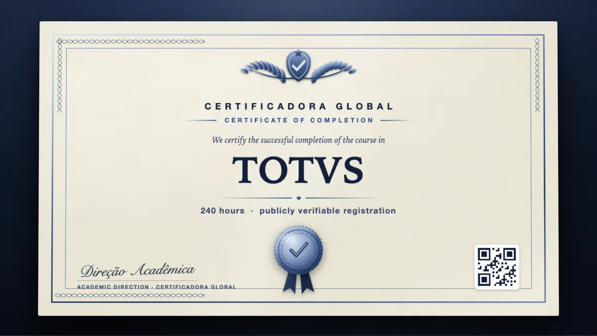 Cover of the TOTVS course