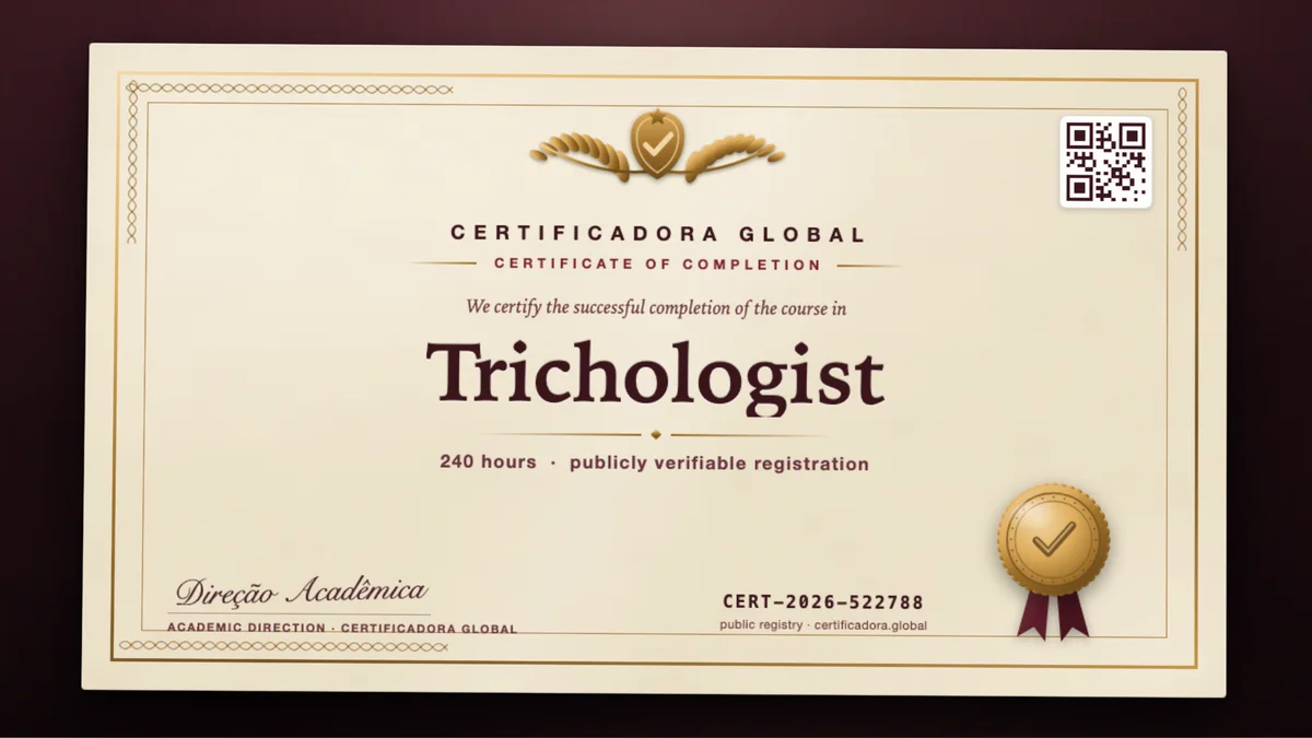 Cover of the Trichologist course
