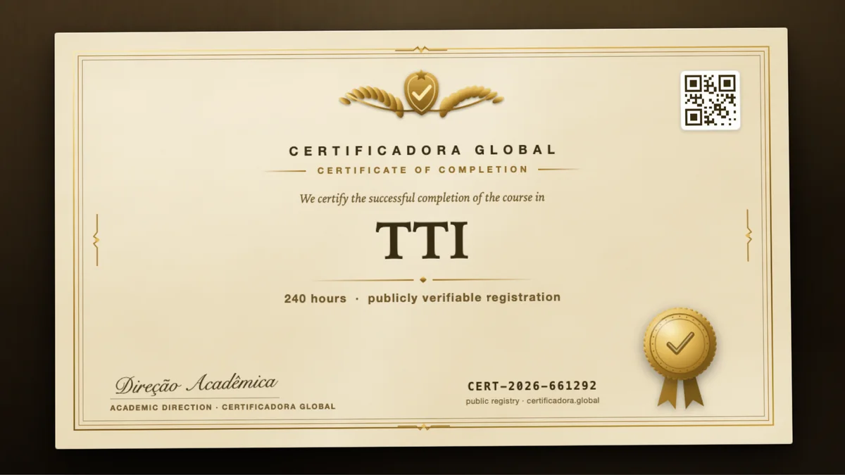 Cover of the TTI course