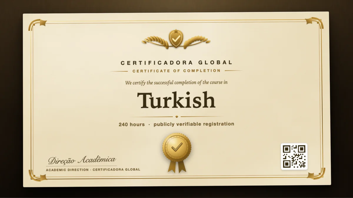 Cover of the Turkish course