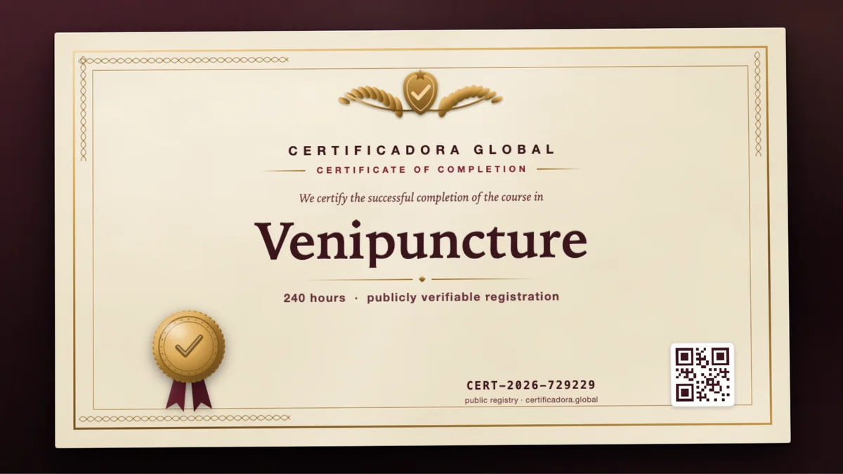 Cover of the Venipuncture course