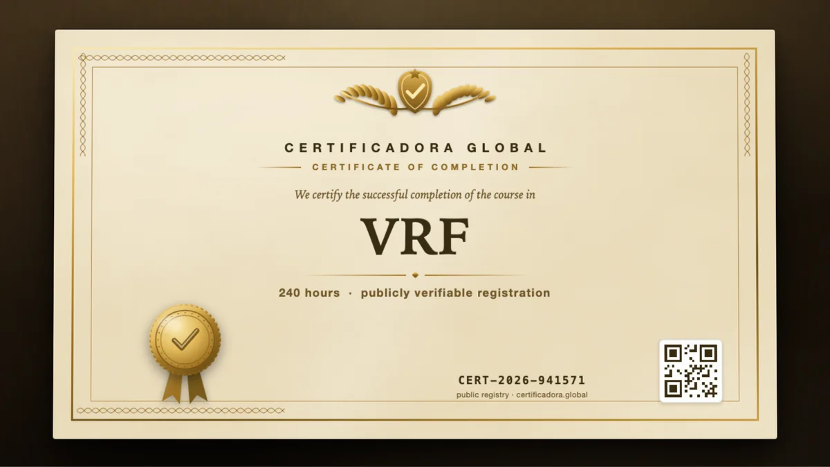 Cover of the VRF course