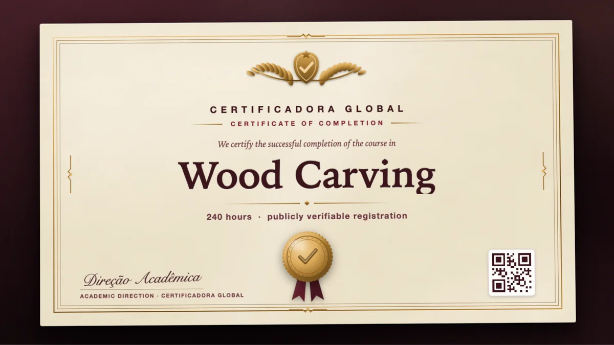Cover of the Wood Carving course