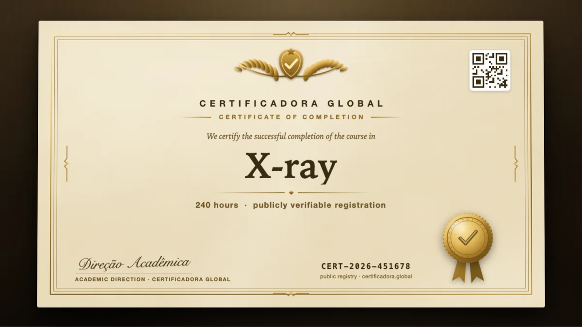 Cover of the X-ray course