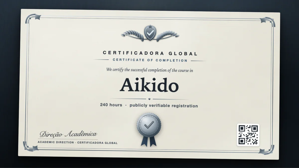 Cover of the Aikido course