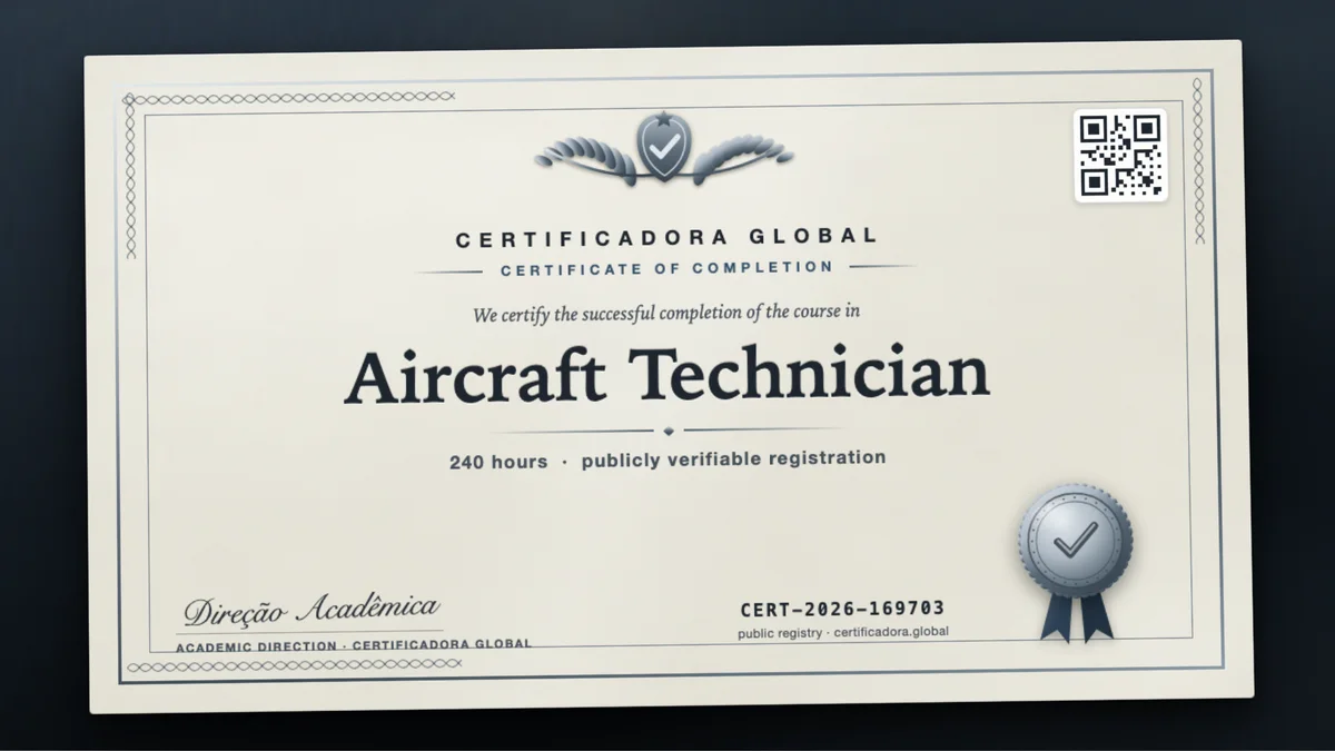 Cover of the Aircraft Technician course