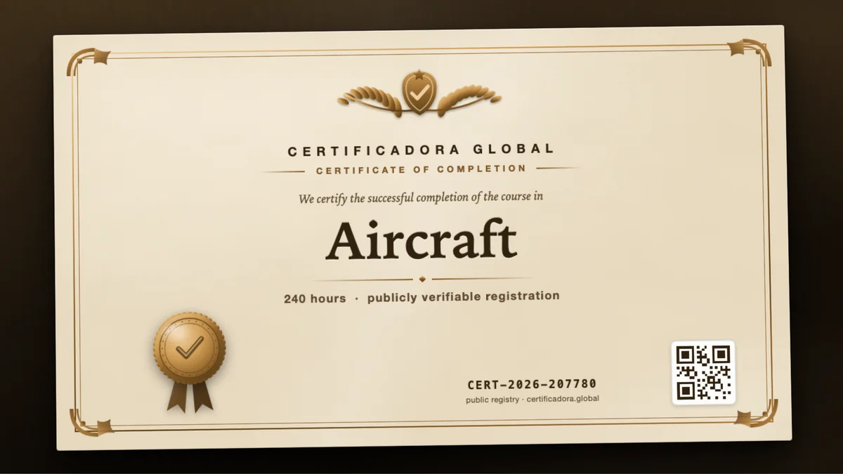 Cover of the Aircraft course