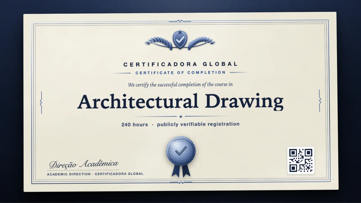 Cover of the Architectural Drawing course