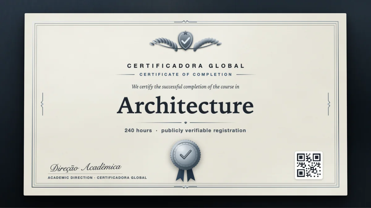 Cover of the Architecture course