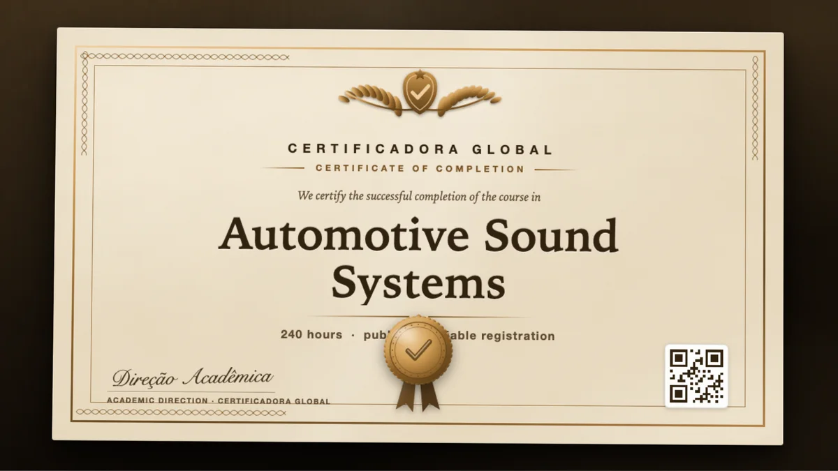 Cover of the Automotive Sound Systems course