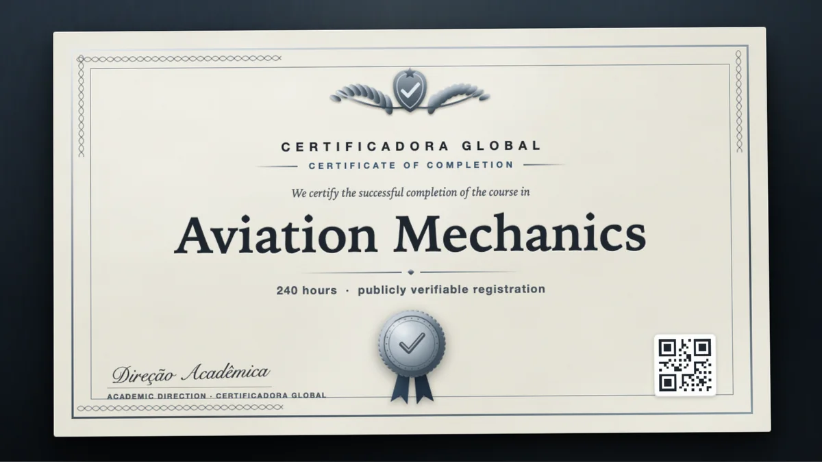 Cover of the Aviation Mechanics course