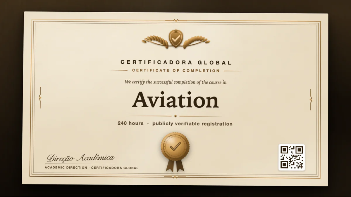 Cover of the Aviation course