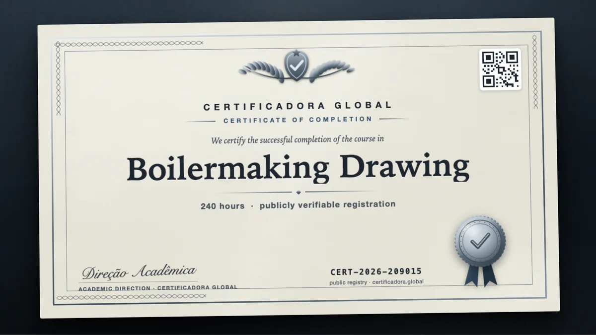 Cover of the Boilermaking Drawing course