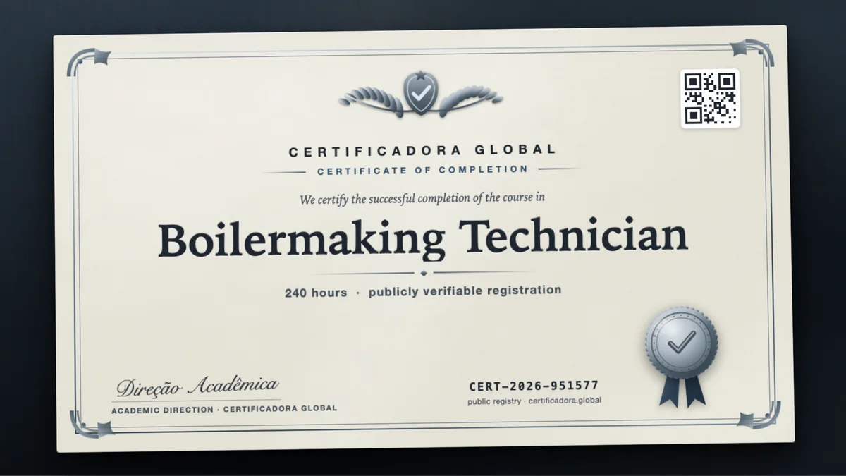 Cover of the Boilermaking Technician course