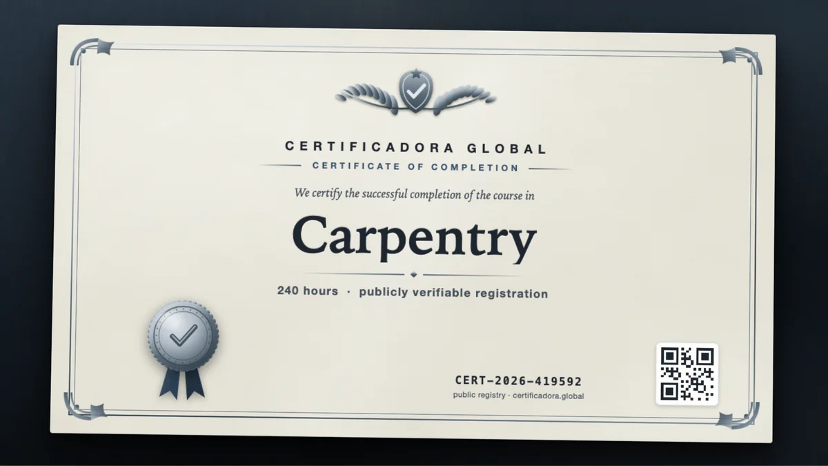 Cover of the Carpentry course