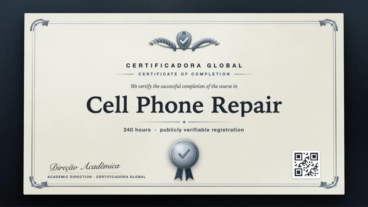 Cover of the Cell Phone Repair course