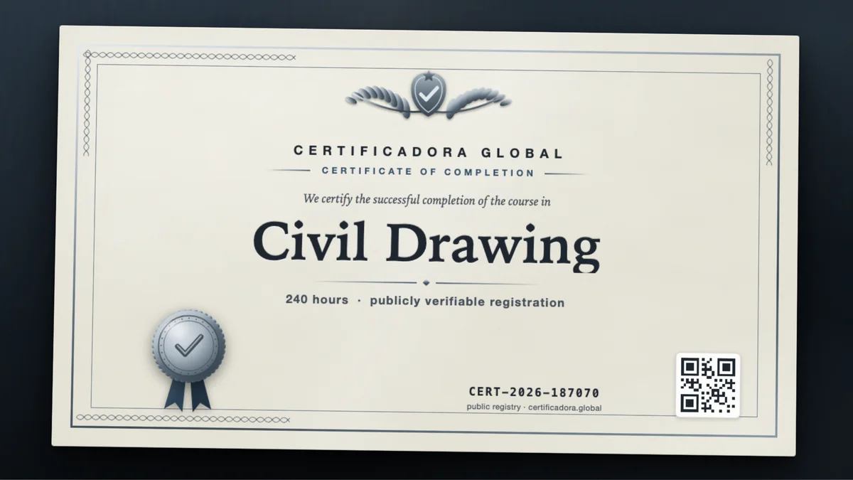 Cover of the Civil Drawing course