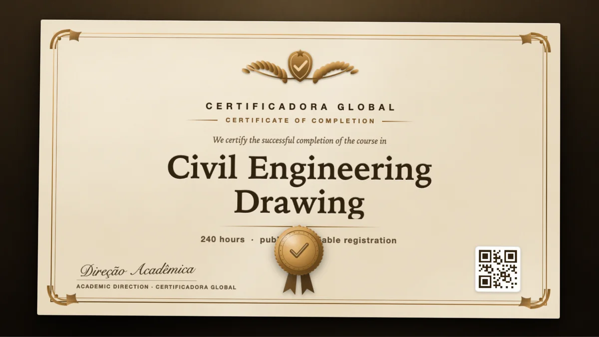 Cover of the Civil Engineering Drawing course