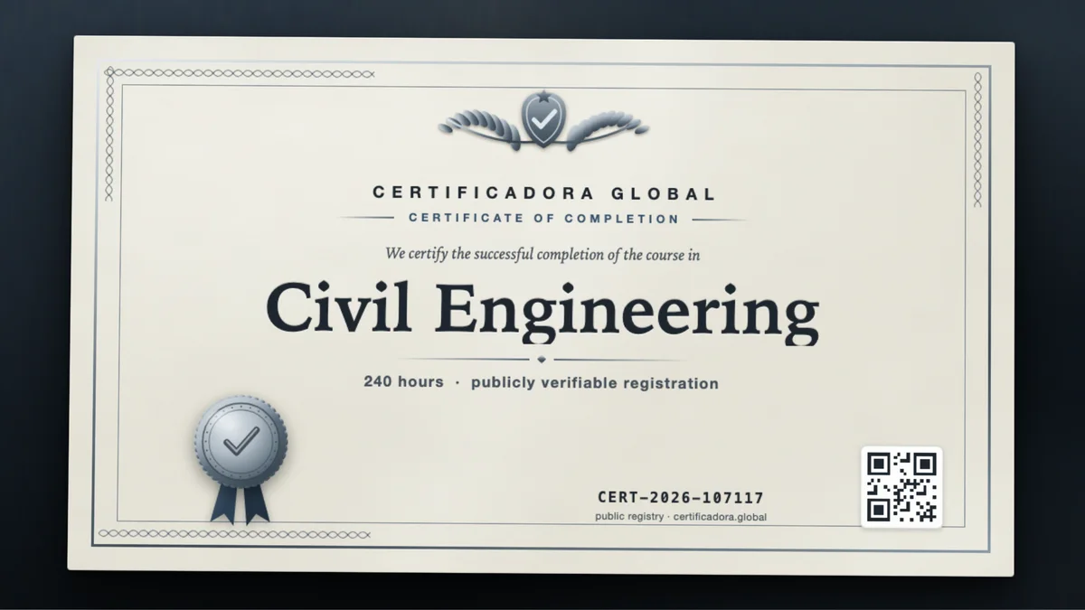 Cover of the Civil Engineering course