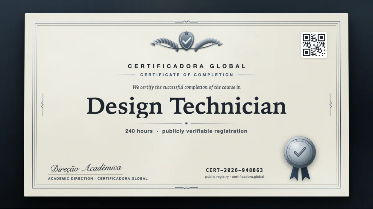 Cover of the Design Technician course