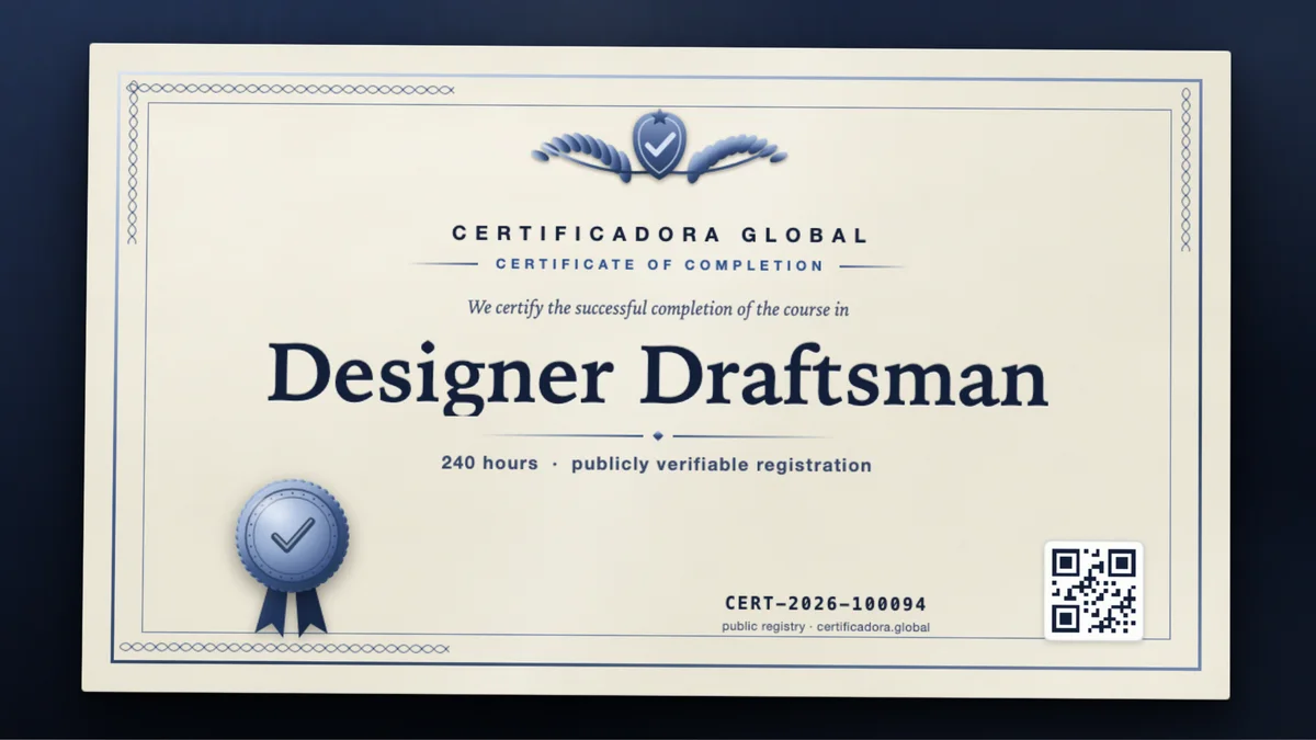 Cover of the Designer Draftsman course