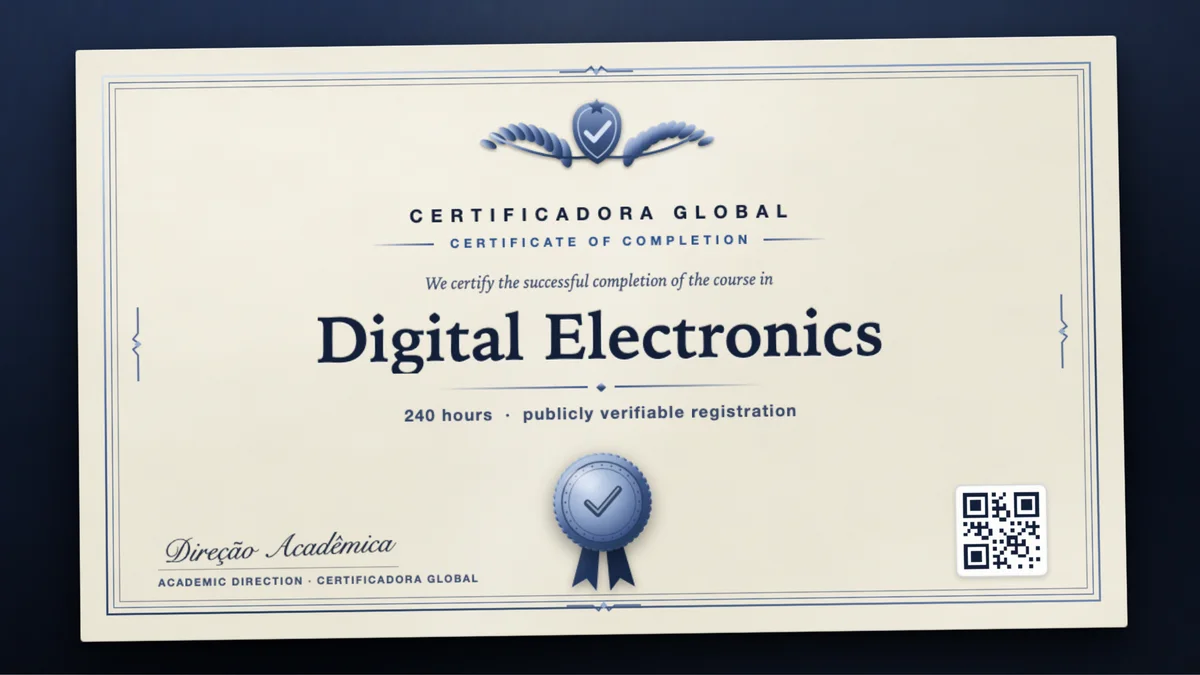 Cover of the Digital Electronics course