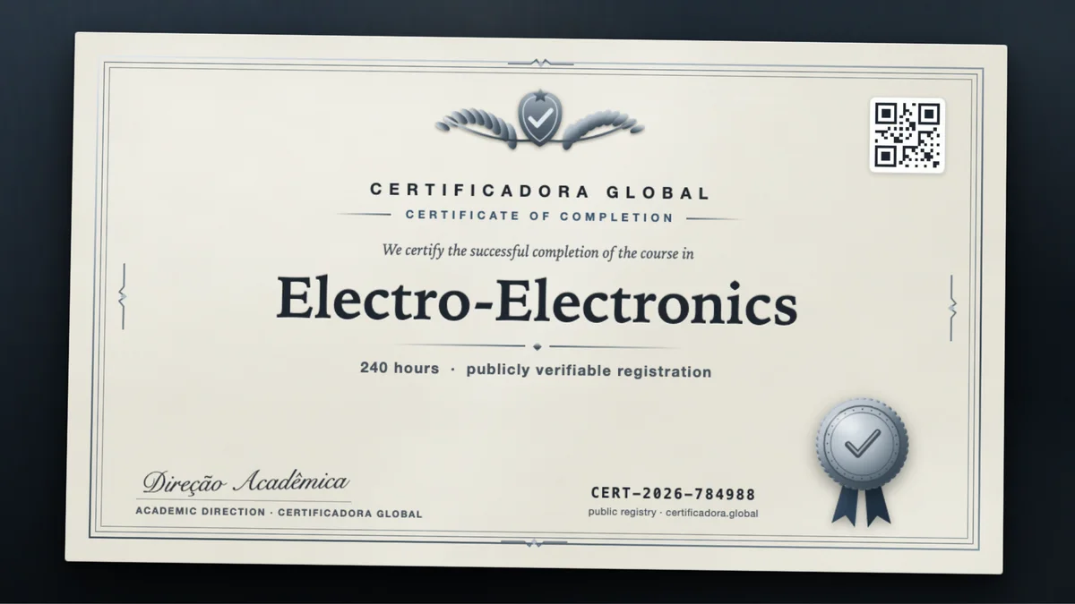 Cover of the Electro-Electronics course