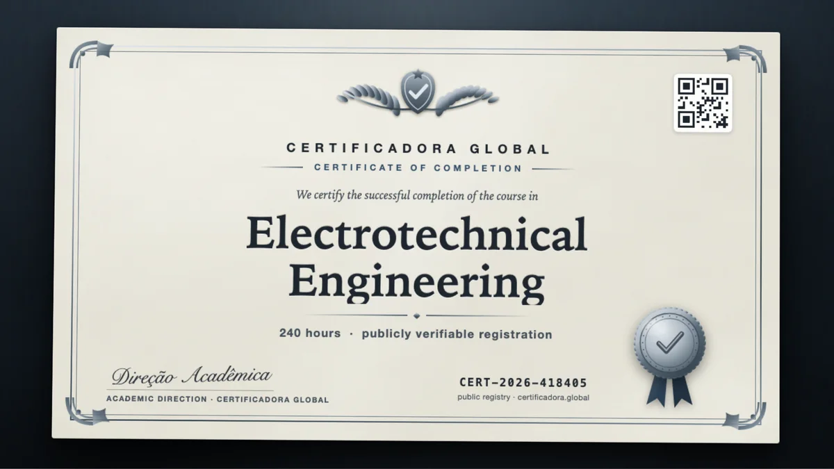 Cover of the Electrotechnical Engineering course