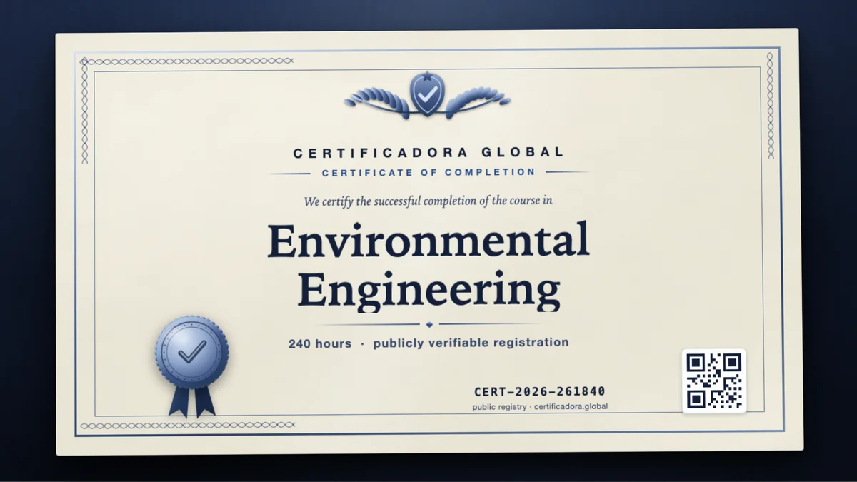 Cover of the Environmental Engineering course