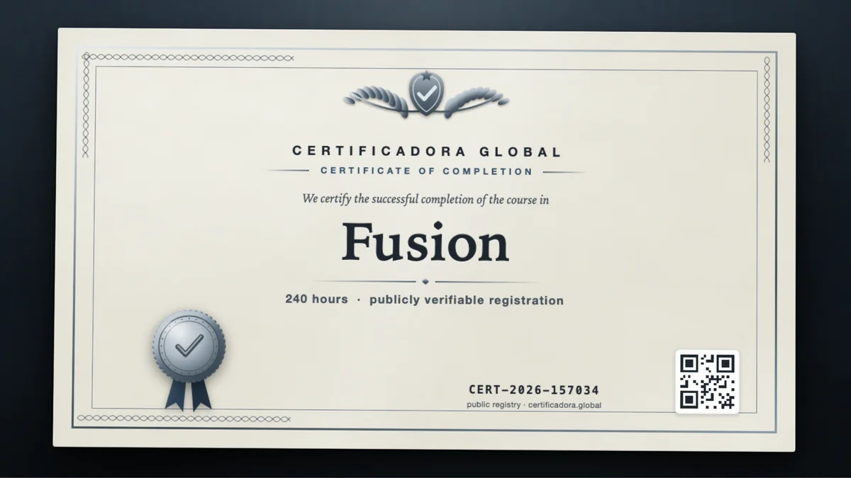 Cover of the Fusion course