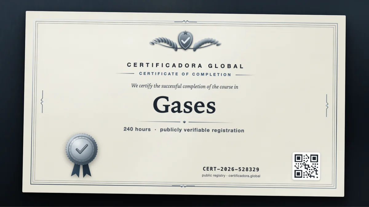 Cover of the Gases course
