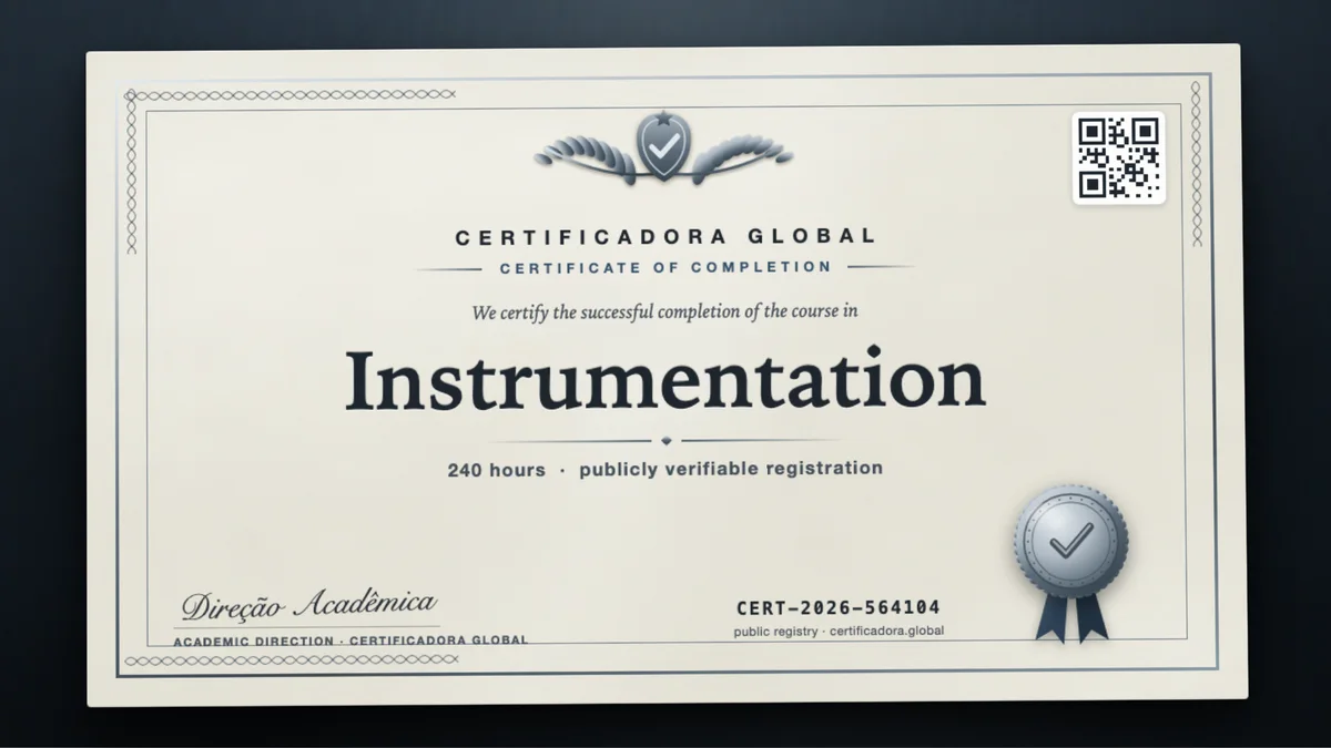 Cover of the Instrumentation course