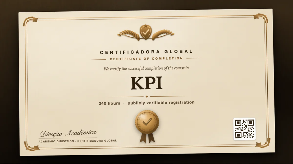 Cover of the KPI course