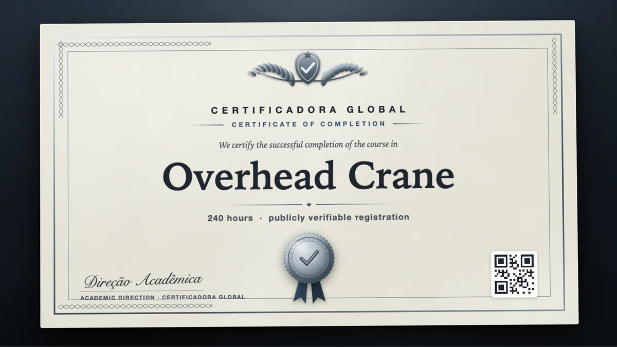Cover of the Overhead Crane course
