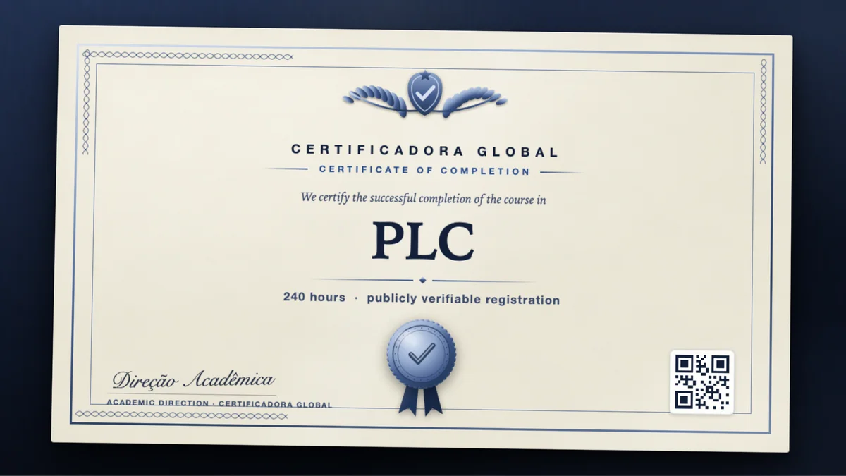 Cover of the PLC course