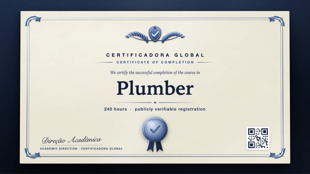 Cover of the Plumber course