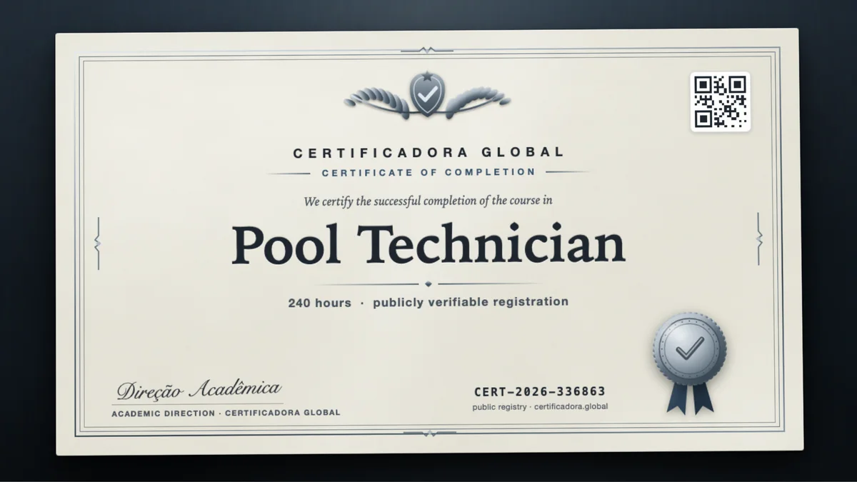 Cover of the Pool Technician course