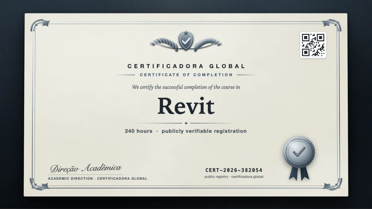 Cover of the Revit course