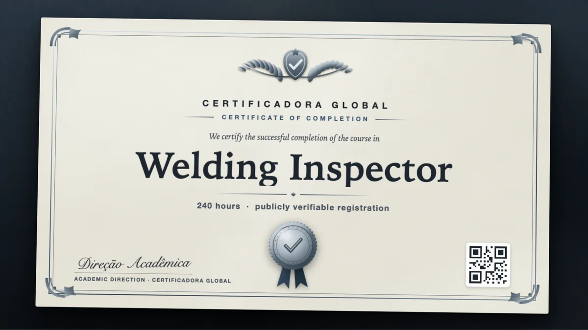Cover of the Welding Inspector course