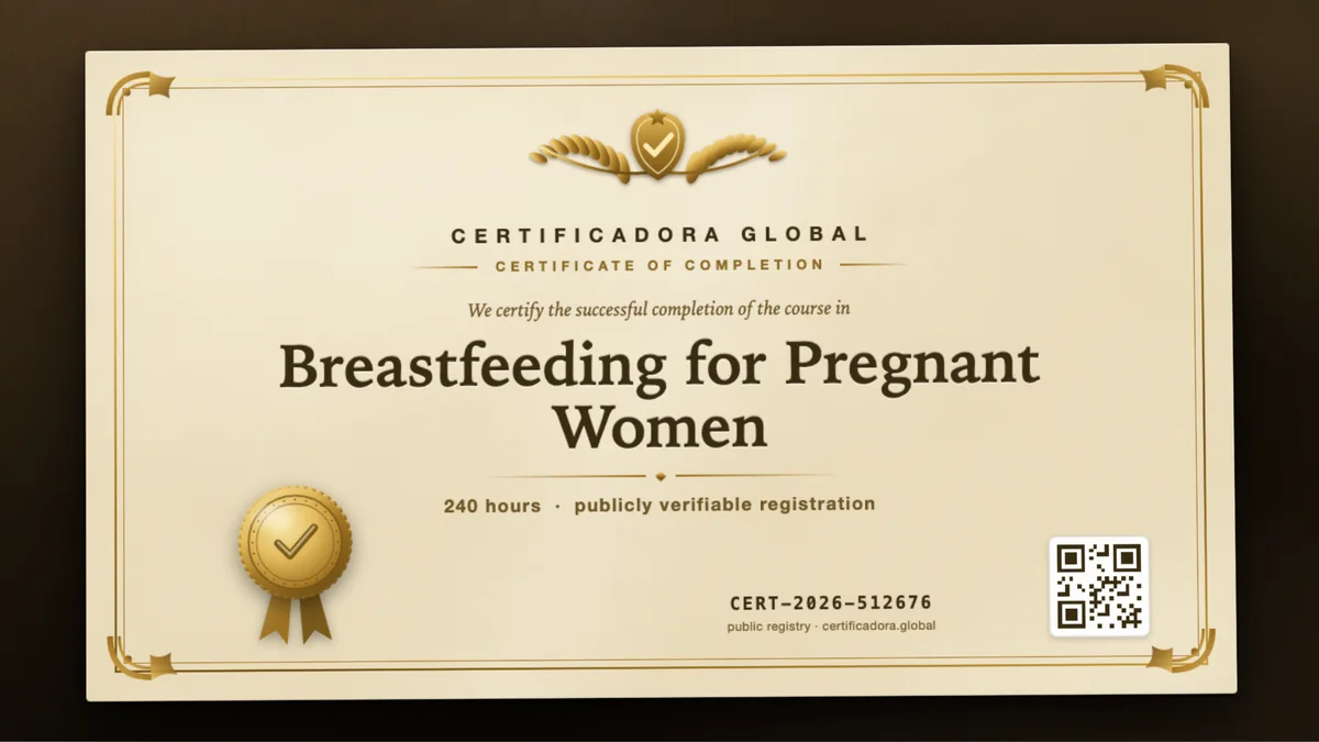 Cover of the Breastfeeding for Pregnant Women course
